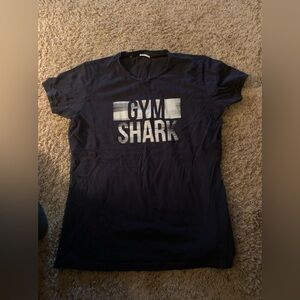 Gym shark tee shirt